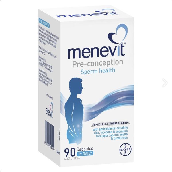 Bayer Menevit Tăng Chất Lượng Tinh Trùng 90 Viên