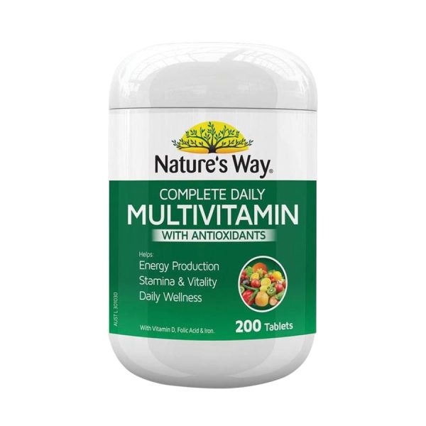 Nature's Way Complete Daily Multivitamin Vitamin Tổng Hợp Và Tảo Biển 200 Viên