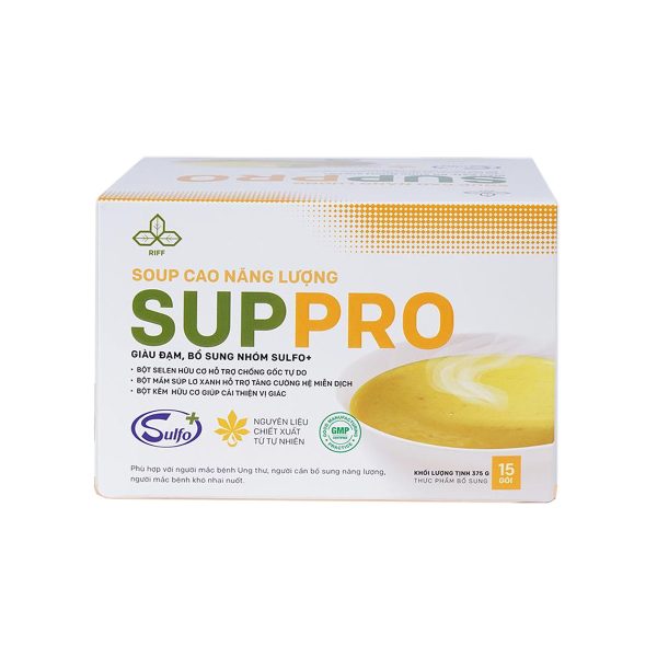 Suppro - Soup cao năng lượng dinh dưỡng tối ưu cho bệnh nhân, người mới ốm dậy