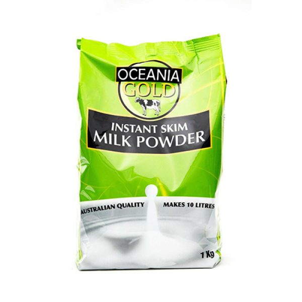 SỮA BỘT TÁCH BÉO OCEANIA GOLD SKIM MILK BỊCH 1KG (Nhập Khẩu Chính Ngạch)