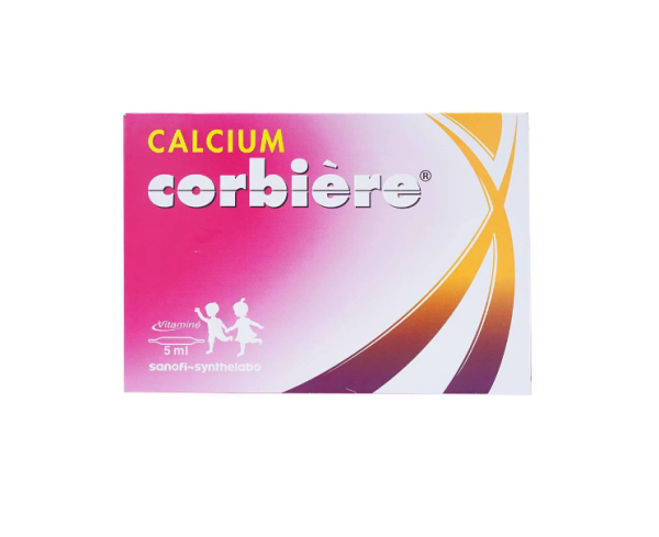 Calcium Corbiere 5ml - Điều trị tình trạng thiếu canxi