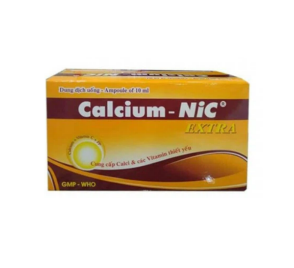 Calcium-Nic Extra 10ml - Bổ sung calci và vitamin