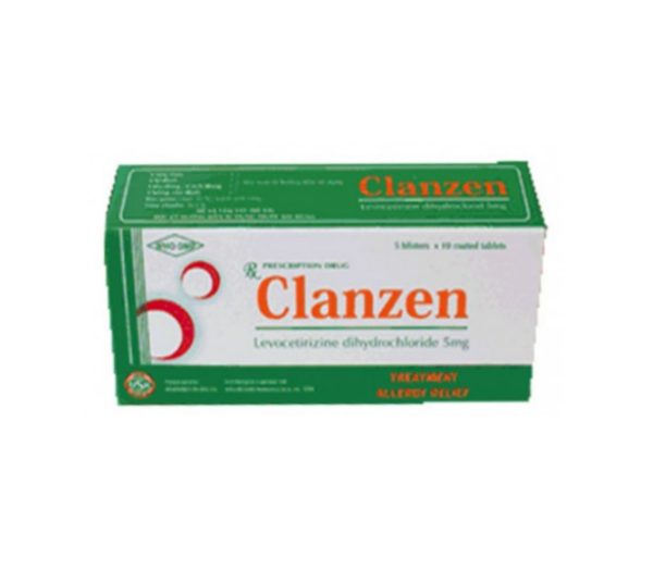 Clanzen 5mg - Điều trị triệu chứng đi kèm trong các tình trạng dị ứng