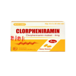 Clorpheniramin - Điều trị viêm mũi dị ứng