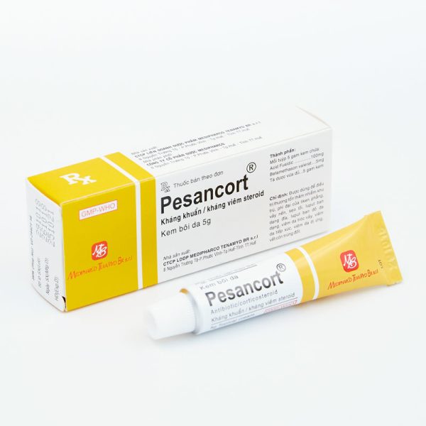 Kem bôi da Pesancort