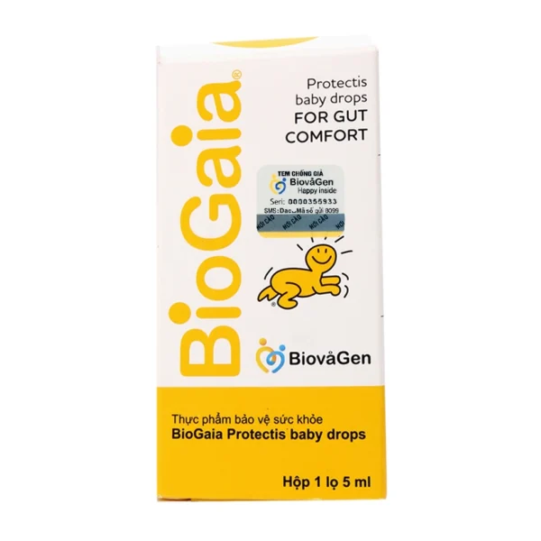 Dung dịch bổ sung lợi khuẩn tiêu hóa BioGaia Protectis Baby Drops (Lọ 5ml)