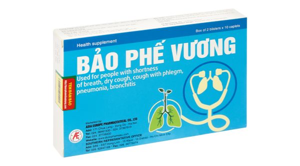Bảo Phế Vương hỗ trợ thanh phế, giảm đờm, giảm ho