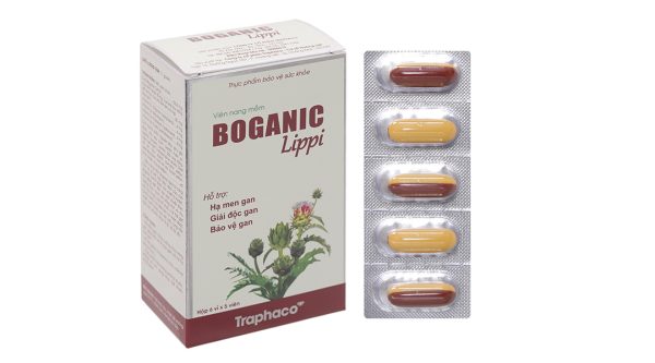 Boganic Lippi giải độc, tăng cường chức năng gan