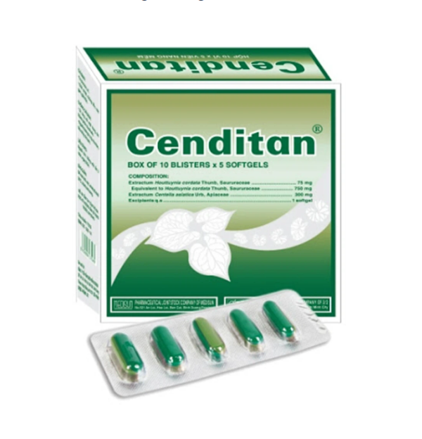 Cenditan - Điều trị táo bón, trĩ, giải độc gan