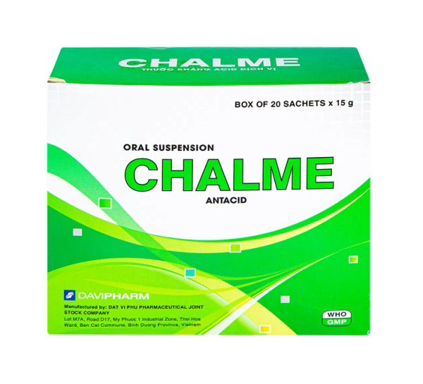 Chalme 15g - Điều trị viêm loét dạ dày