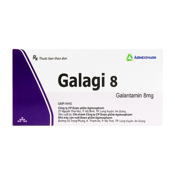 Galagi 8 - Điều trị chứng sa sút trí tuệ từ nhẹ đến trung bình