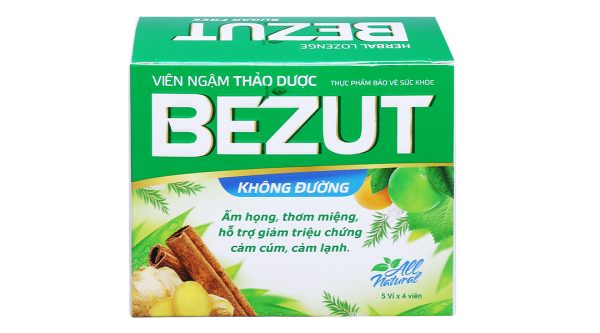 Bezut không đường hỗ trợ giảm cảm cúm