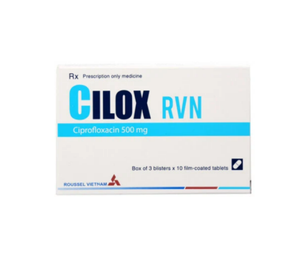 Cilox RVN 500mg - Điều trị nhiễm trùng đường hô hấp