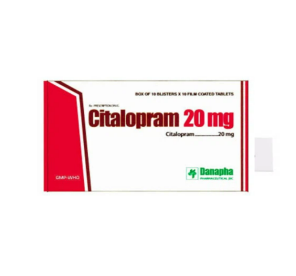 Citalopram 20 - Điều trị bệnh trầm cảm giai đoạn đầu