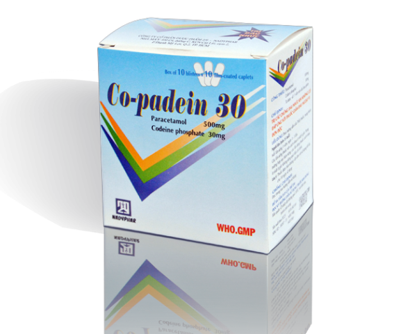 Co-Padein 30 - Điều trị các triệu chứng đau nhức