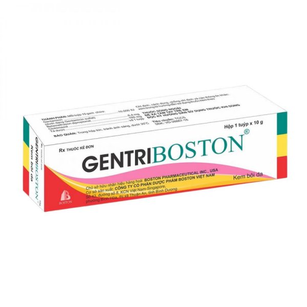 Gentriboston - Điều trị viêm ngoài da có đáp ứng với corticoid