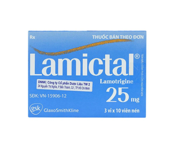 Lamictal 25mg - Điều trị bệnh động kinh