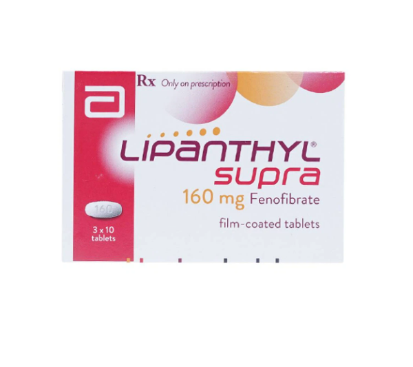 Lipanthyl Supra 160mg - Điều trị tăng cholesterol máu