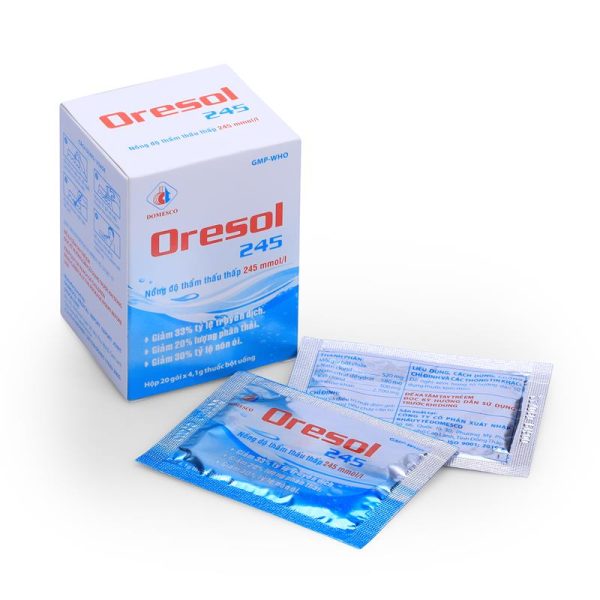Oresol 245 DMC - Bổ sung nước và muối khoáng cho cơ thể