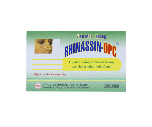 Rhinassin-OPC - Điều trị viêm xoang