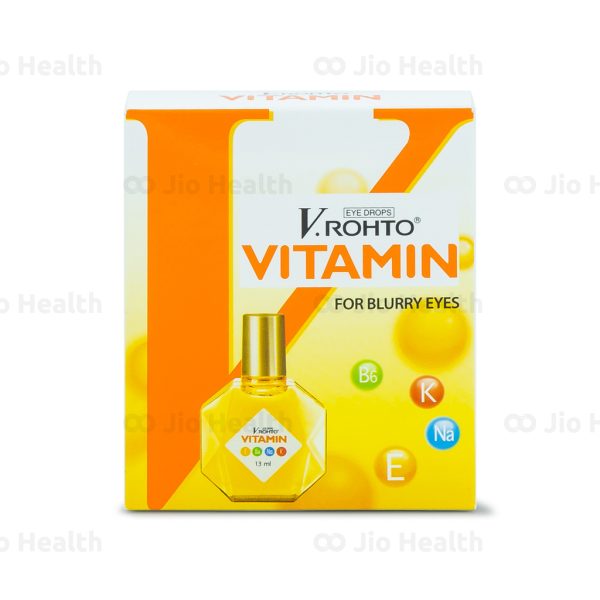 Dung dịch nhỏ mắt V.Rohto Vitamin - Cải thiện tình trạng giảm thị lực
