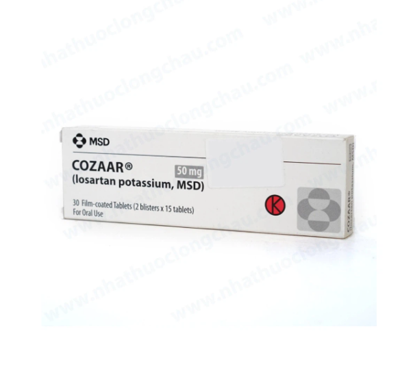 Cozaar 50mg - Điều trị tăng huyết áp