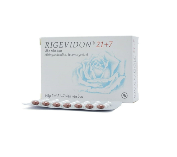 Rigevidon 21+7 - Thuốc tránh thai đường uống dạng kết hợp