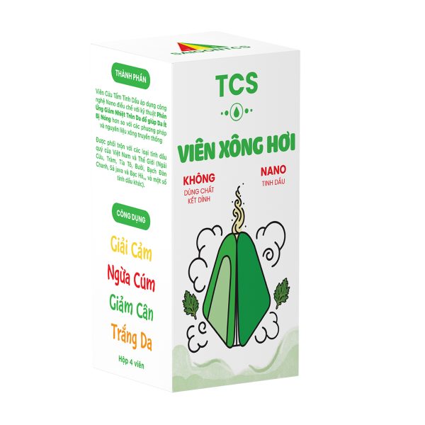 Viên xông hơi tẩm tinh dầu TCS